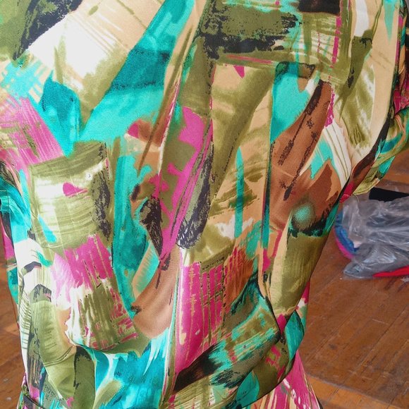 Sunny Leigh vivid Abstract Skirt Set - Picture 3 of 14